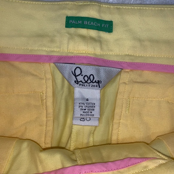 Lilly Pulitzer Courtney Stretch Capris Palm Beach - Picture 3 of 5